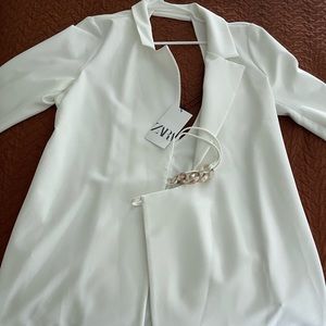 Brand new Zara blazer wrap dress